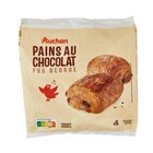 Promo Pains Au Chocolat Pur Beurre Surgelés Auchan à 3,06 € dans le catalogue Auchan Hypermarché à Villeneuve-la-Garenne