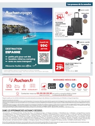 Offre Valise dans le catalogue Auchan Hypermarché du moment à la page 51