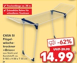Aktuelles Flügelwäschetrockner »Orion« Angebot bei Kaufland in Hamburg ab 14,99 €