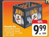 Bier Angebote von Hasseröder bei E center Plauen für 9,99 €