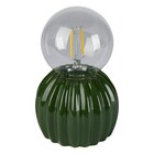 Lampe LED cactos vert H.15cm en promo chez Maxi Bazar Lampe LED cactos vert H.15cm dans le catalogue Maxi Bazar