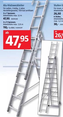 BAUHAUS Pocking - Alu-Vielzweckleiter Alu-Vielzweckleiter Angebot bei BAUHAUS Pocking im Prospekt Handzettel KW 09