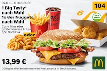 McDonalds Pommes Frites im Prospekt 