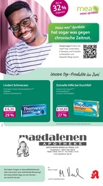 Aktueller mea - meine apotheke Apotheke Prospekt in Zella-Mehlis und Umgebung, "Unsere Juni-Angebote" mit 4 Seiten, 01.06.2025 - 30.06.2025
