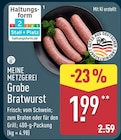 Grobe Bratwurst von Meine Metzgerei im aktuellen ALDI Nord Prospekt