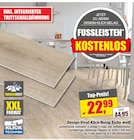 Design-Vinyl-Klick-Belag Eiche weiß bei wohnstore Petzold im Vetschau Prospekt für 22,99 €