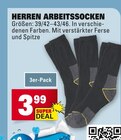Herren Arbeitssocken im Angebot bei E center in Stuttgart Herren Arbeitssocken Angebote bei E center Stuttgart für 3,99 €