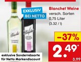 Weine Angebote von Blanchet bei Netto Marken-Discount Erlangen für 2,49 €