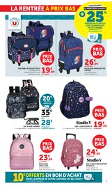 Promos Cartable dans le catalogue "SUPER U" de Super U Cartable en promo dans le catalogue Super U à la page 7