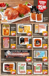 REWE Bratwurst im Prospekt 