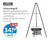 Schwenkgrill von Kynast im aktuellen V-Markt Prospekt für 34,99 €