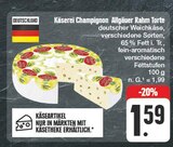 Aktuelles Allgäuer Rahm Torte Angebot bei EDEKA in Jena ab 1,59 €