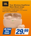 True Wireless Kopfhörer Wave Beam beige bei expert im Achern Prospekt für 29,99 €