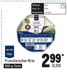 Metro Schönebeck - Französischer Brie Französischer Brie Angebot bei Metro Schönebeck im Prospekt Food