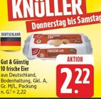 frische Eier im Angebot bei EDEKA in Jena frische Eier Angebote von Gut & Günstig bei EDEKA Jena für 2,22 €
