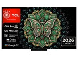 55 Zoll LED Fernseher im MediaMarkt Saturn Prospekt 55C6K Pro QD-Mini LED TV (Flat, 55 Zoll / 139,7 cm, UHD 4K, SMART TV) von TCL im aktuellen MediaMarkt Saturn Prospekt für 849,00 €