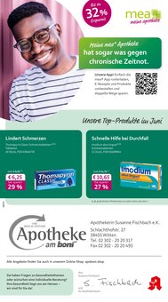 Aktueller mea - meine apotheke Prospekt (Witten, 4 Seiten zum blättern mea - meine apotheke Prospekt Unsere Juni-Angebote mit 4 Seiten