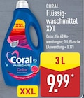 Flüssigwaschmittel XXL von Coral für 9,99 € bei ALDI Nord im Angebot Flüssigwaschmittel XXL von Coral im aktuellen ALDI Nord Prospekt