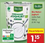 Bio Naturjoghurt im Angebot bei Netto Marken-Discount in Hürth Bio Naturjoghurt Angebote von BioBio bei Netto Marken-Discount Hürth für 1,15 €