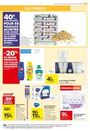 Prix et réduction Luminaire dans le prospectus Carrefour Market en cours Offre Luminaire dans le catalogue Carrefour Market du moment à la page 35