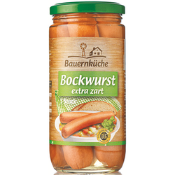 Bockwurst extra zart