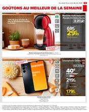 Smartphone Angebote im Prospekt "FÊTE DES MÈRES" von Carrefour Smartphone Angebote im Prospekt "FÊTE DES MÈRES" von Carrefour auf Seite 17