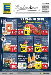 EDEKA Prospekt für Bad Iburg mit 24 Seiten EDEKA Prospekt für Bad Iburg: "Aktuelle Angebote", 24 Seiten, 22.06.2026 - 27.06.2026