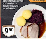 Schweinekrustenbraten in Kümmelsauce im aktuellen GLOBUS Prospekt