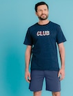 Pyjashort Homme - U ESENTIEL - Super U à Montpellier Pyjashort Homme - U ESENTIEL en promo chez Super U Montpellier à 10,90 €
