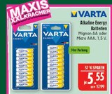 Marktkauf Hof - Alkaline Energy Batterien Angebot im Prospekt Alkaline Energy Batterien bei Marktkauf im Hof Prospekt für 5,55 €