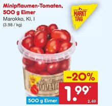 Netto Marken-Discount Bockhorst - Minipflaumen-Tomaten Minipflaumen-Tomaten Angebot bei Netto Marken-Discount Bockhorst im Prospekt "DU WILLST NÄRRISCH GÜNSTIG EINKAUFEN? DANN GEH DOCH ZU NETTO!"