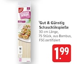 EDEKA Altenglan - Schaschlikspieße Angebot im Prospekt Schaschlikspieße bei EDEKA im Altenglan Prospekt für 1,99 €