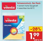 Schwammtuch im Angebot bei Netto Marken-Discount in Mülheim Schwammtuch Angebote von Vileda bei Netto Marken-Discount Mülheim für 1,99 €