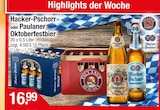 Oktoberfestbier von Hacker-Pschorr im aktuellen Getränke City Prospekt für 16,99 €
