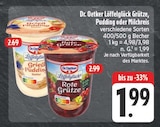 Löffelglück Grütze bei EDEKA im Colmnitz Prospekt für 1,99 €
