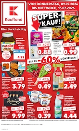 Kaufland Supermarkt Prospekt der aktuellen Woche mit 54 Seiten, gültig von 09.07.2026 bis 15.07.2026, in Frauenprießnitz und Umgebung Aktueller Kaufland Supermarkt Prospekt in Frauenprießnitz und Umgebung, "Hier bin ich richtig" mit 54 Seiten, 09.07.2026 - 15.07.2026