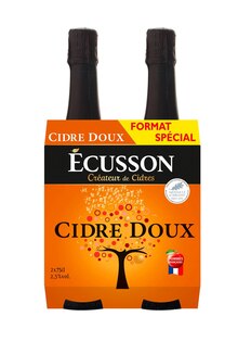 Alimentation - Ecusson dans le catalogue Supermarchés Match Cidre - Ecusson à 3,49 € en promo chez Supermarchés Match
