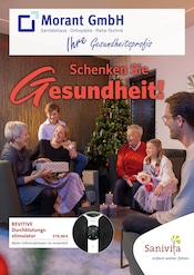 Aktueller Sanitätshaus G. Morant GmbH Prospekt mit Massage, "Schenken Sie Gesundheit!", Seite 1