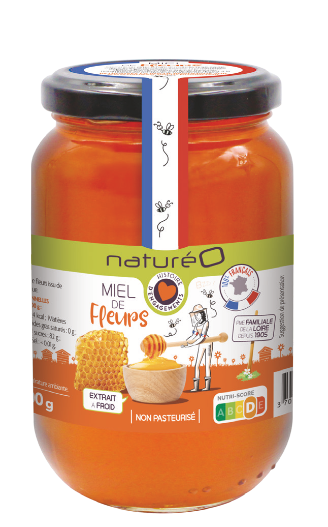 NaturéO Lens - MIEL DE FLEURS - 500 G Promo MIEL DE FLEURS - 500 G dans le catalogue NaturéO La bio pour tous à Lens
