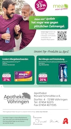 mea - meine apotheke Prospekt für Sulz: "Unsere April-Angebote", 4 Seiten, 01.04.2026 - 30.04.2026