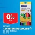 Promo 12 CRAYONS DE COULEUR à 0,79 € dans le catalogue Aldi à Saint-Sylvain