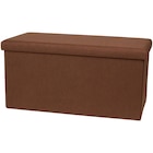 Banc de rangement en teddy XL - Action en promo chez Action Banc de rangement en teddy XL - Action dans le catalogue Action