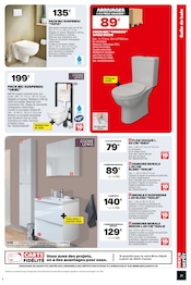 WC Angebote im Prospekt "PRIX DÉPÔT FOIRE AUX MATÉRIAUX" von Brico Dépôt WC Angebote im Prospekt "PRIX DÉPÔT FOIRE AUX MATÉRIAUX" von Brico Dépôt auf Seite 21