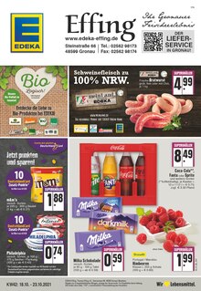 EDEKA Prospekt für Gronau (Westf.) mit 24 Seiten EDEKA Prospekt für Gronau (Westf.): Aktuelle Angebote, 24 Seiten, 17.10.2021 - 23.10.2021