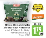 Bio-Heumilch Mozzarella bei EDEKA im Sternenfels Prospekt für 1,79 €