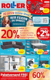 Waschmaschine Angebot im aktuellen ROLLER Prospekt auf Seite 1