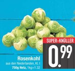 Rosenkohl von  im aktuellen EDEKA Prospekt für 0,99 €