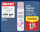 Nagellackentferner von LACURA für 1,25 € bei ALDI Nord im Angebot Nagellackentferner von LACURA im aktuellen ALDI Nord Prospekt