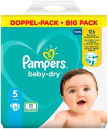 REWE Kyritz - Doppelpack Windeln Baby Dry Doppelpack Windeln Baby Dry Angebot bei REWE Kyritz im Prospekt Angebote im Markt