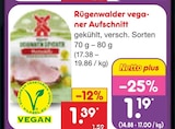 veganer Aufschnitt von Rügenwalder im aktuellen Netto Marken-Discount Prospekt